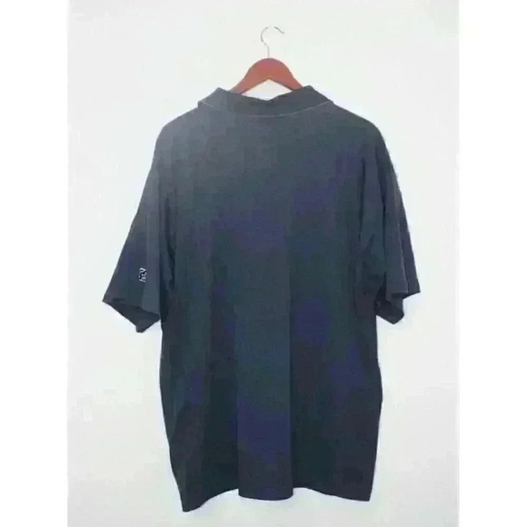 Seattle Seahawks NFL Licensed Team Apparel Logo Football Polo Shirt Blue Mens XL - Picture 6 of 16